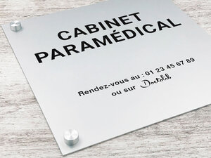Plaque Professionnelle pour Cabinet-thumbnail