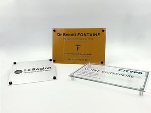 Plaque Professionnelle Cardiologue