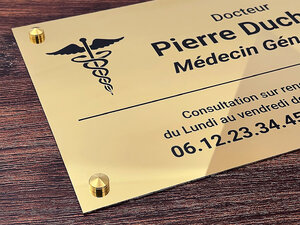 Plaque Professionnelle Docteur-thumbnail