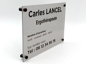 Plaque Professionnelle Ergothérapeute