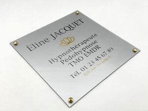 Plaque Professionnelle Hypnothérapeute-thumbnail
