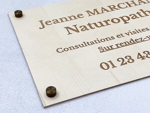 Plaque Professionnelle Kiné-thumbnail