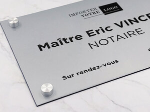 Plaque Professionnelle Notaire-thumbnail