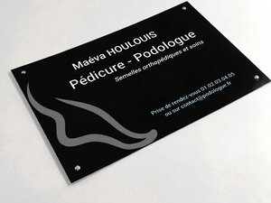 Plaque Professionnelle Podologue-thumbnail