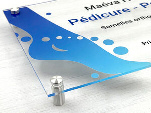 Plaque Professionnelle Podologue-thumbnail