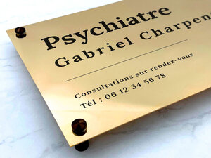 Plaque Professionnelle Psychiatre-thumbnail