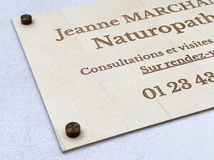 Plaque Professionnelle Réflexologue