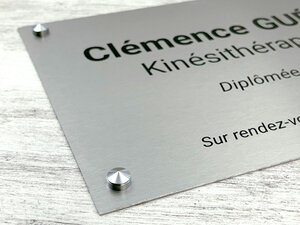 Plaque Professionnelle Aluminium-thumbnail