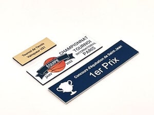 Plaque pour coupe-thumbnail