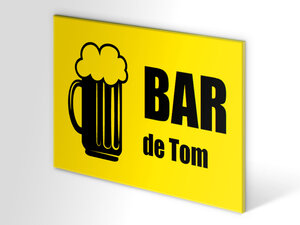 Panneau bar