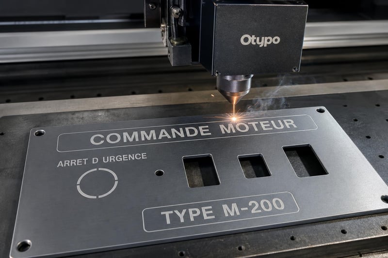 Face avant industrielle sur mesure : gravure, impression et découpe CNC-thumbnail
