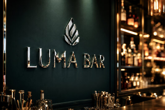 Logo mural en relief sur mesure-thumbnail