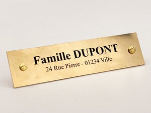 Plaque de porte-thumbnail