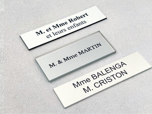 Plaque porte d'entrée personnalisée-thumbnail