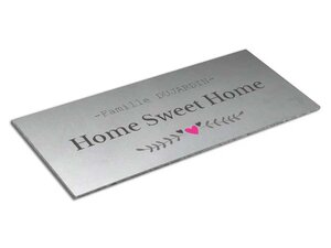 Plaque porte Home Sweet Home