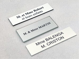 Plaque de porte plexiglas-thumbnail