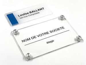 Plaque de porte plexiglas-thumbnail