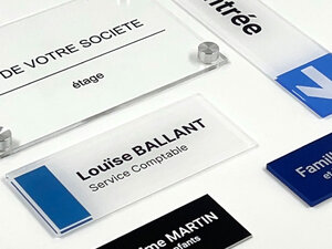 Plaque de porte plexiglas-thumbnail