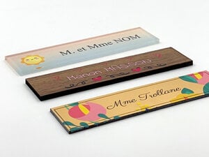 Plaque de porte PVC-thumbnail