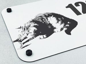 Targhette personalizzate per gatti