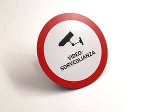 Cartelli area videosorvegliata