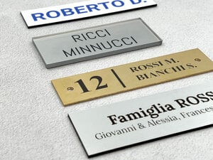 Targhette per cassette postali