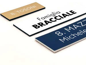 Targhette per cassette postali in pvc-thumbnail