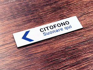Targhette citofono adesive-thumbnail