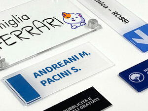 Targhette citofono in plexiglas-thumbnail