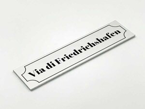 Targhette per porta in alluminio-thumbnail