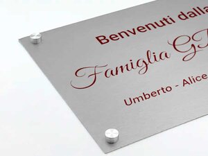 Targhette per porta in alluminio-thumbnail