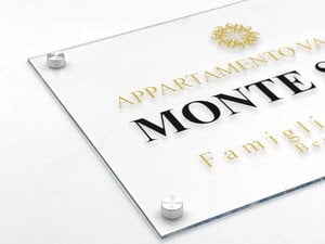 Targhette per porta d'ingresso