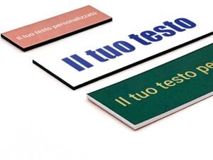 Targhe a colori