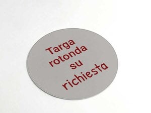 Targhe color argento