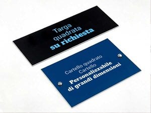 Targhe blu
