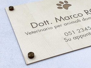 Targhe incise personalizzate
