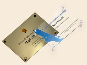 Targhe per ufficio personalizzate