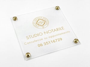 Targhe per studi notarili
