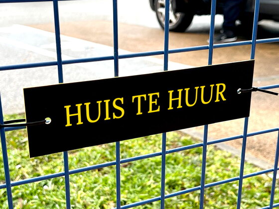 Borden "te huur" Borden "te huur"