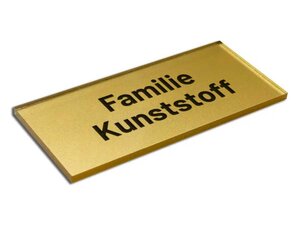 Plexiglas naambordje voordeur Plexiglas naambordje voordeur