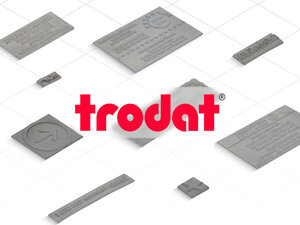 Trodat Rubber Stamp Dies Trodat Rubber Stamp Dies