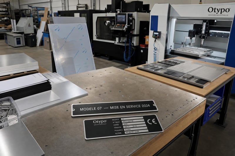 Produzione etichetta tecnica industriale