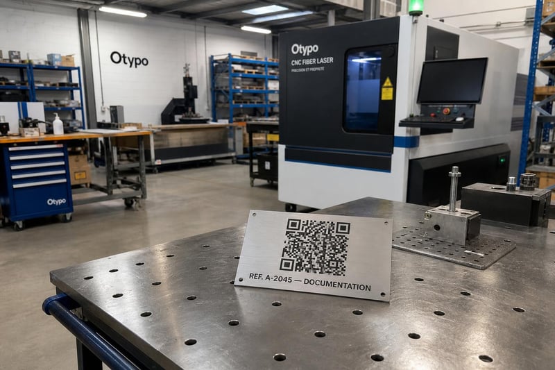Produzione targa QR code