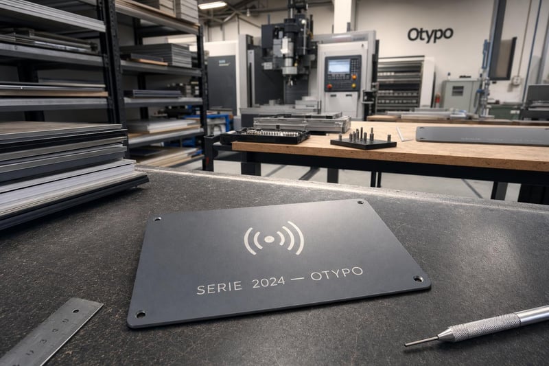 Produzione targa RFID NFC