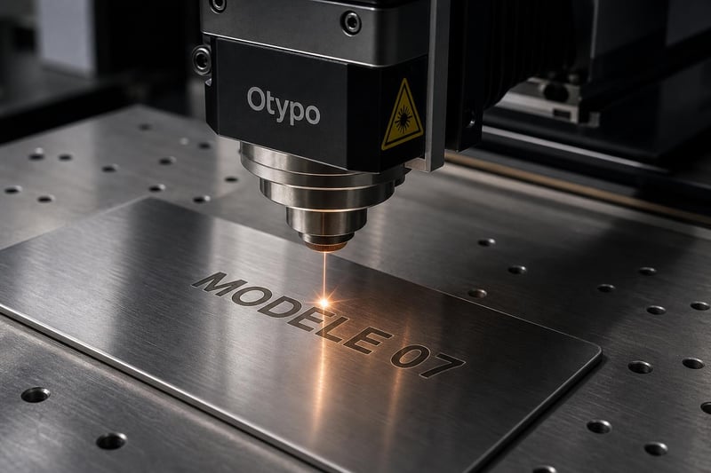 Processo marcatura taglio laser