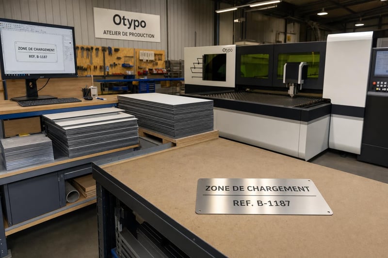 Produzione marcatura taglio laser CNC