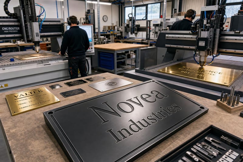 Produzione incisione meccanica industriale