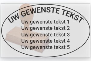 Houten stempel Otypo 10060