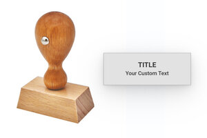 Wooden Stamp Otypo 4015