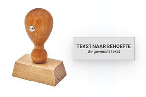 Houten stempel Otypo 4015